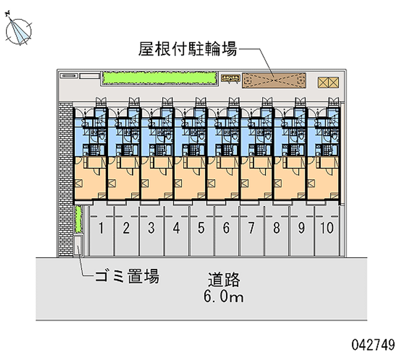 42749 Monthly parking lot