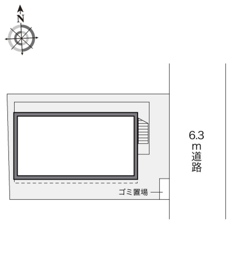 レオパレスルーチェ 配置図