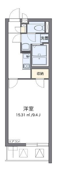 クレイノアイフィールド八千代 間取り図