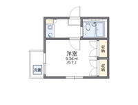 レオパレス鶴瀬第３ 間取り図