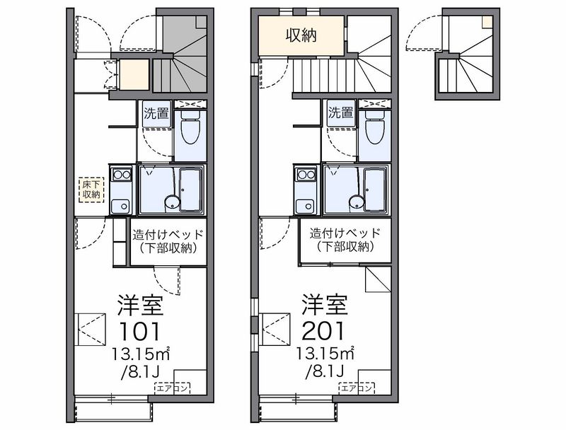 レオネクストＹａｎｎｏ３ 間取図