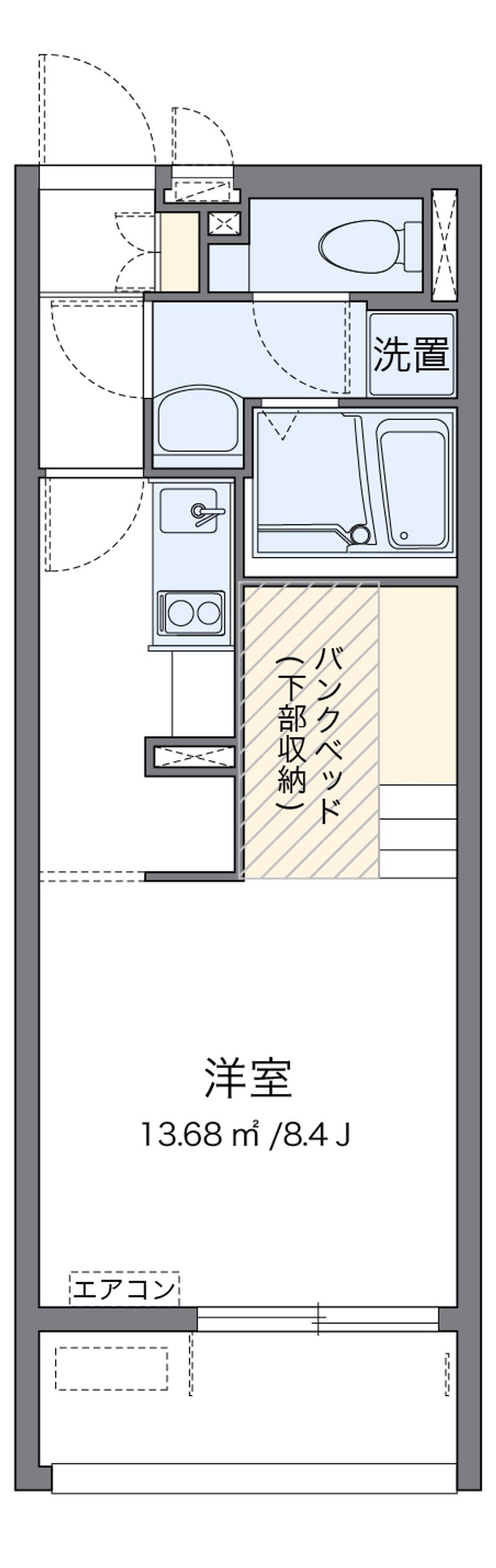 レオネクストミューズ 間取図
