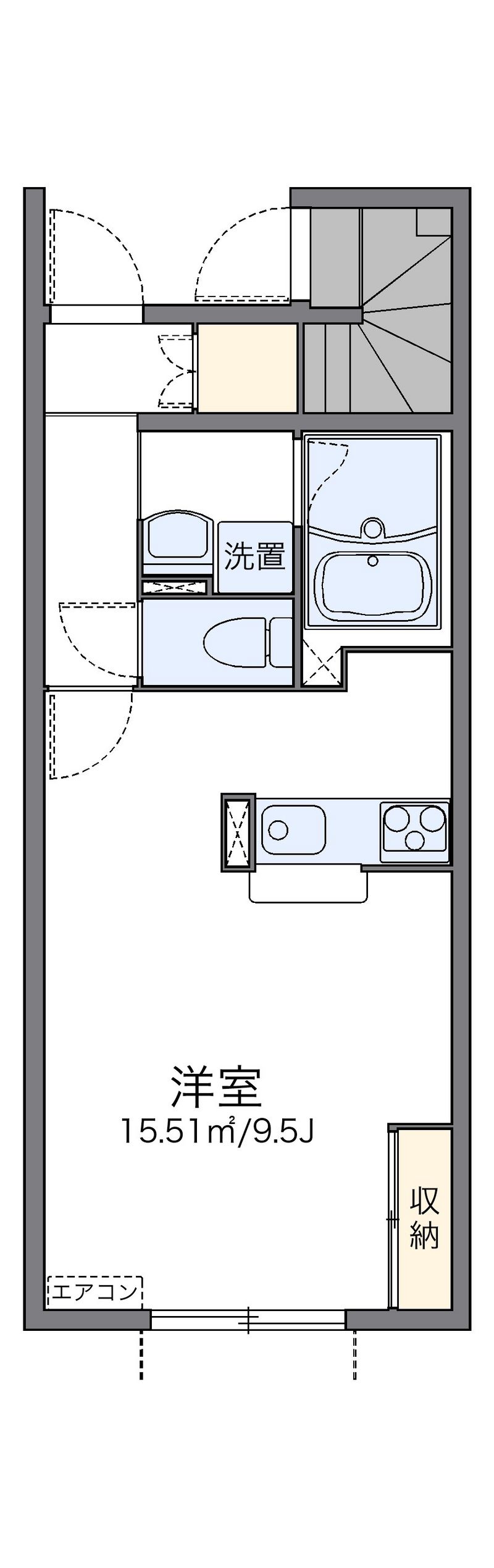 レオネクスト東土代 間取図