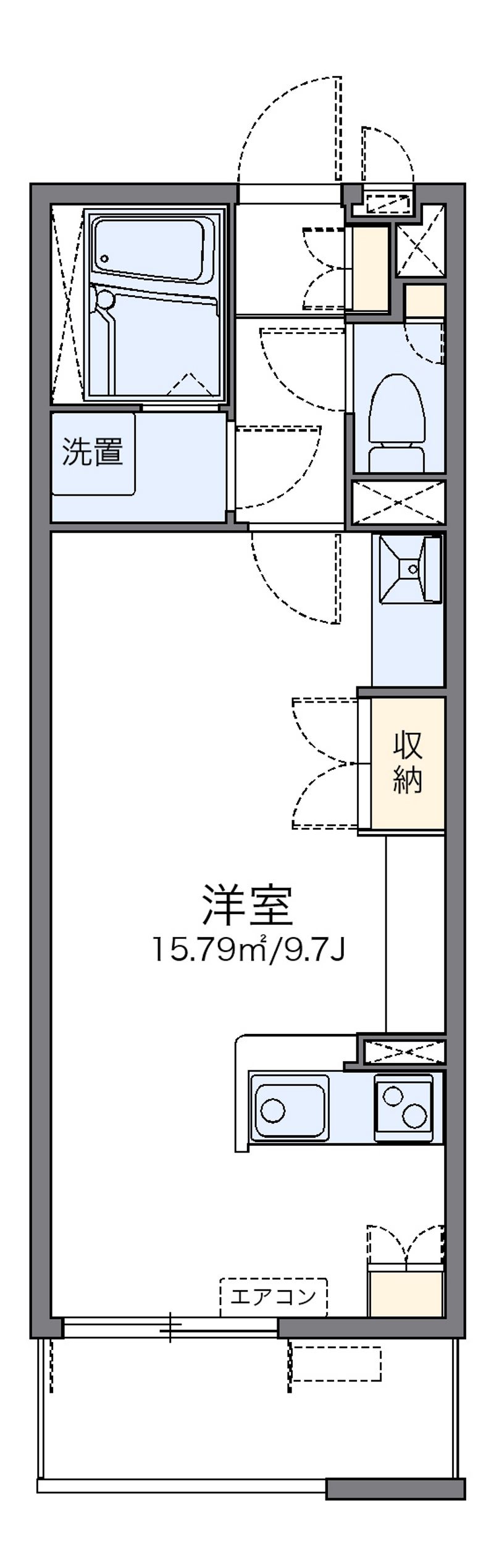 レオネクスト長府駅前 間取図