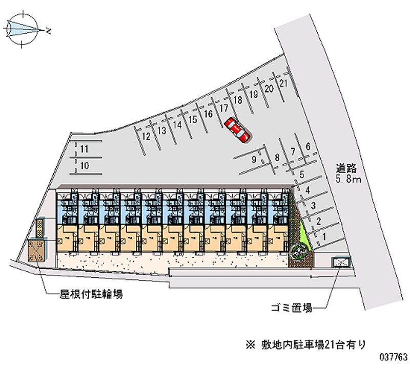 37763 Monthly parking lot