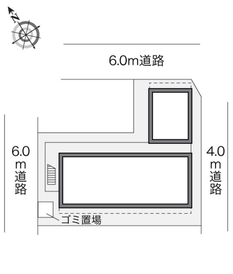 レオパレス錦 配置図