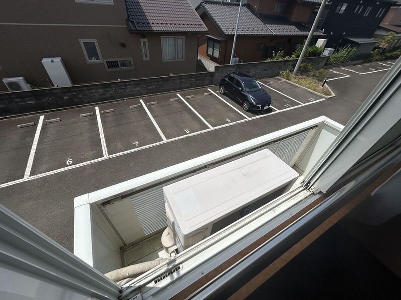 レオパレスクリスタルガーデン バルコニー