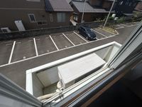 レオパレスクリスタルガーデン バルコニー