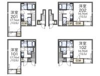 レオネクストＨＯＭＡＲＥ 間取り図