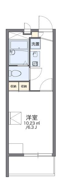 レオパレスル・コントワールⅢ 間取り図