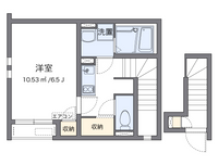 クレイノル　シェノン川名 間取り図