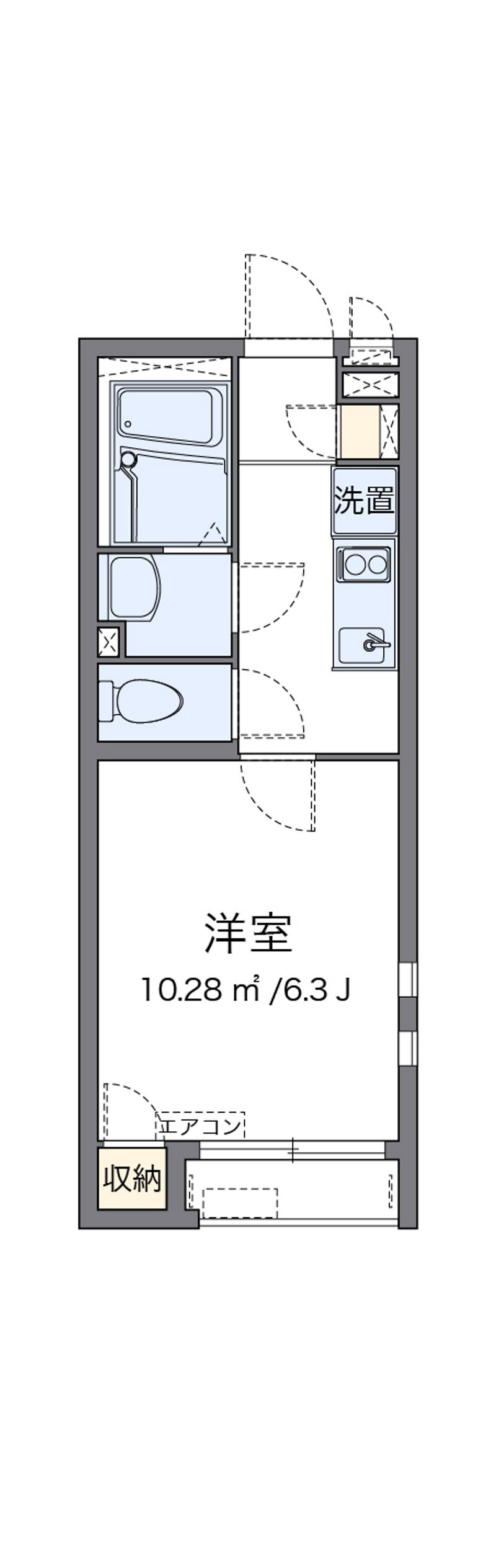 クレイノサントウソウ 間取り