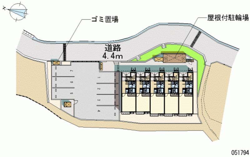 レオネクストグランドール門脇 月極駐車場