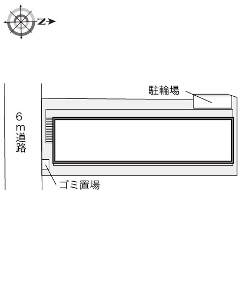 レオパレス伸和 配置図