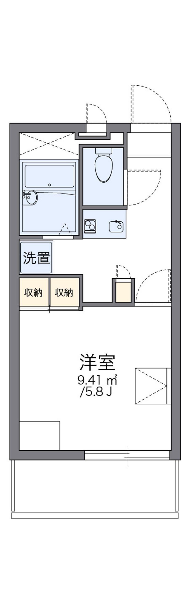 レオパレスＫＯＵＹＡ 間取図