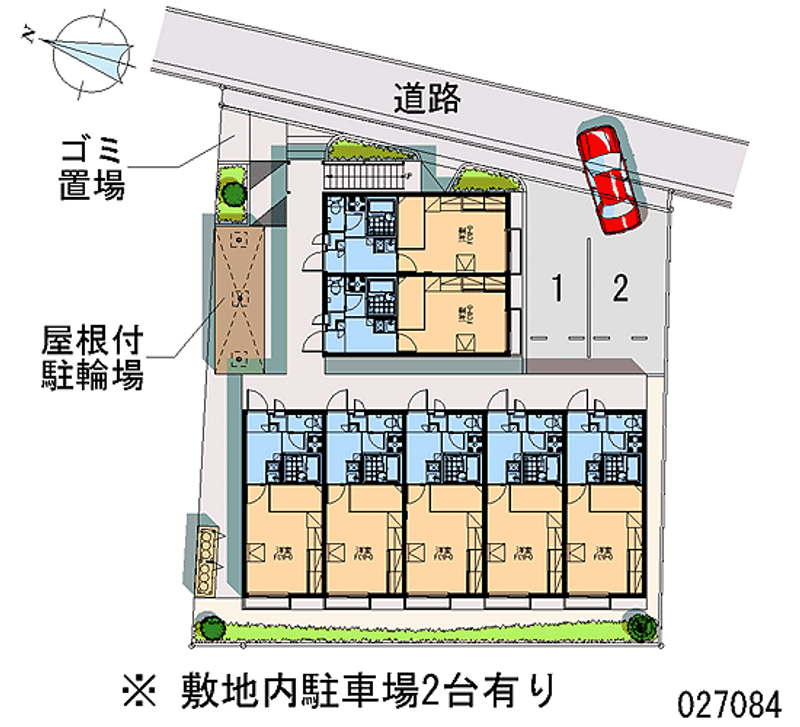 レオパレス東高須 月極駐車場