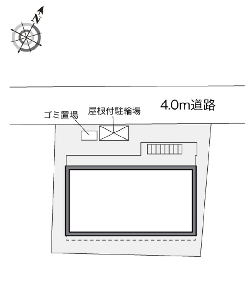 レオパレス錦 配置図