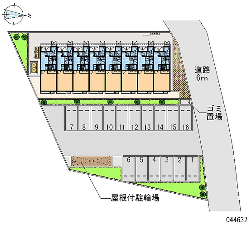 44637月租停车场