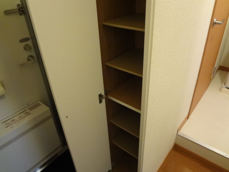 レオパレストルネード 玄関