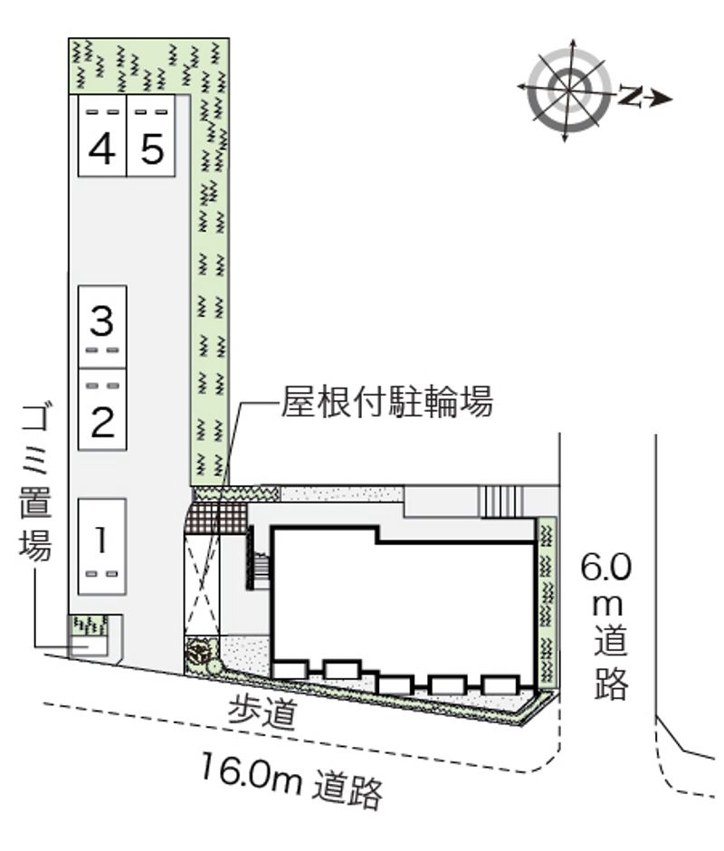 レオネクストＰｉｎｅｓ　Ｍ 配置図