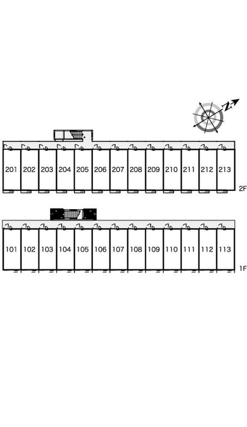 レオパレスＨＯＰＥ 間取配置図