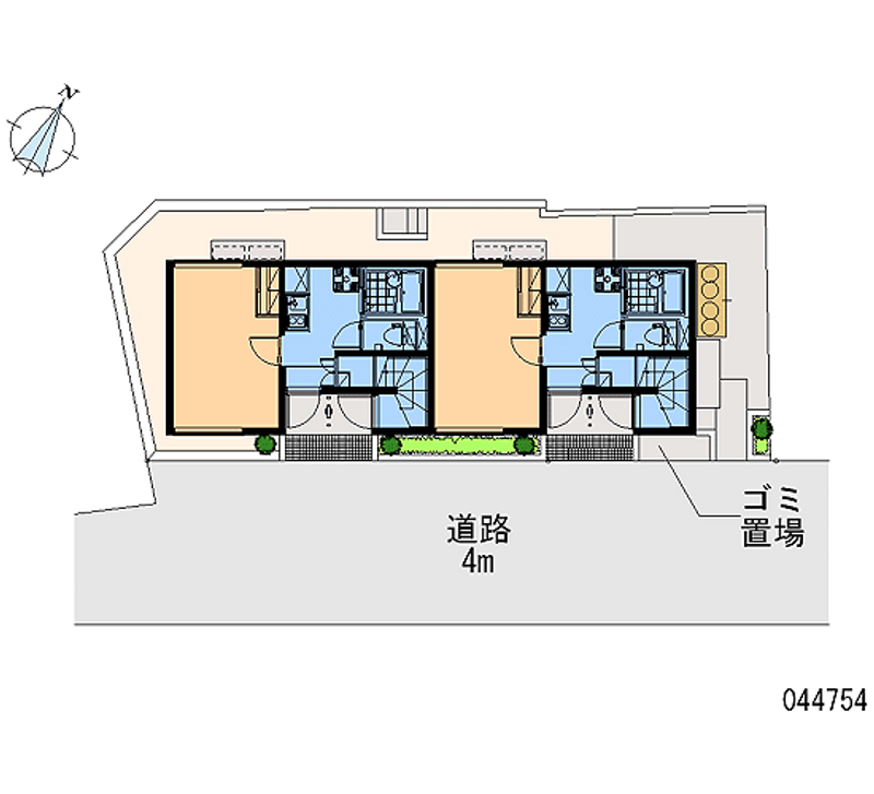 レオネクスト本牧満坂Ⅱ 区画図