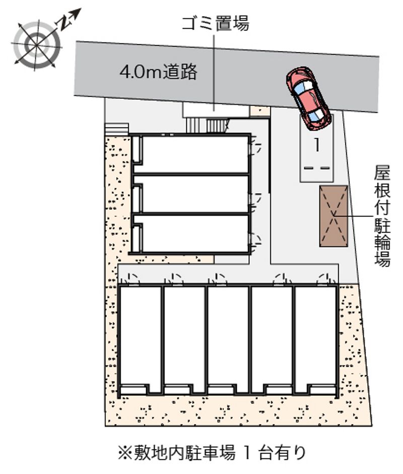 クレイノｇハイム 配置図