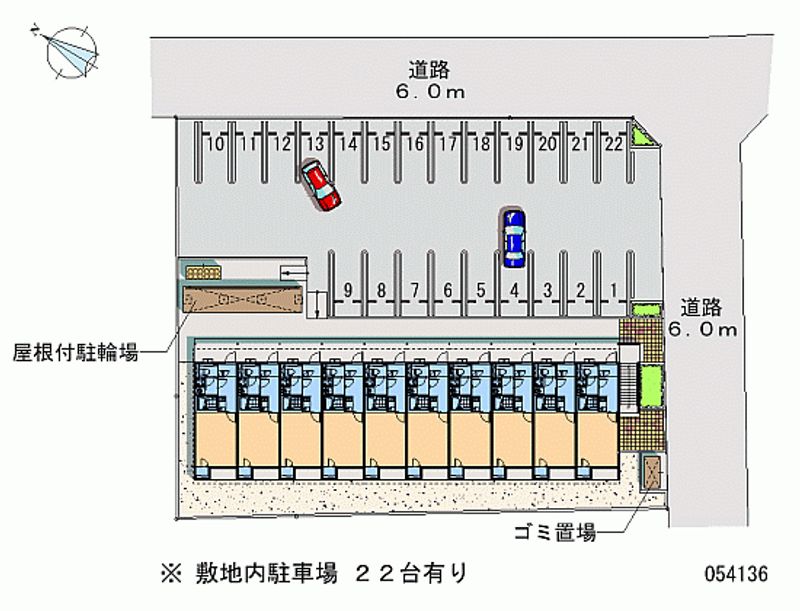 54136 Monthly parking lot