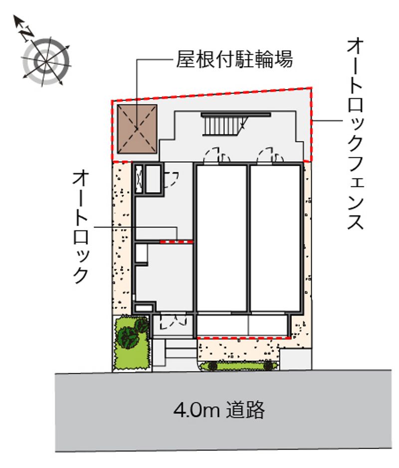 レオネクスト代官山 配置図