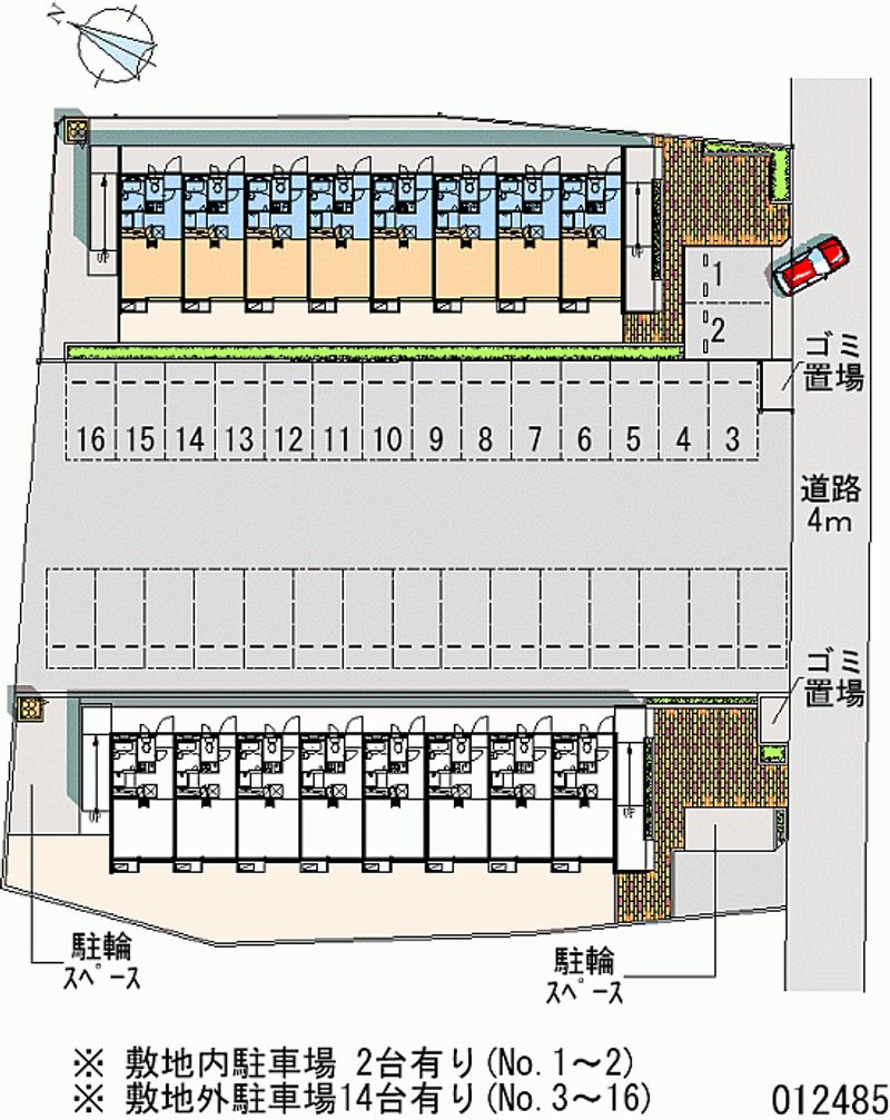 12485月租停车场