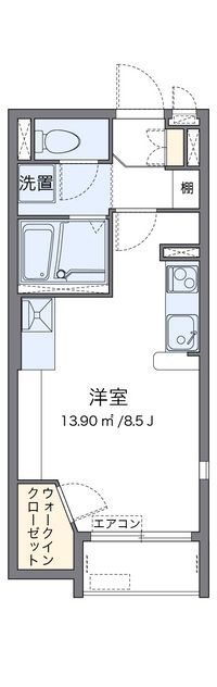 ミランダ大久保 間取り図
