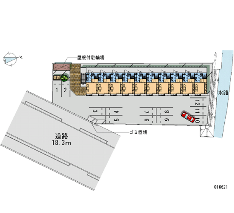 16621月租停車場