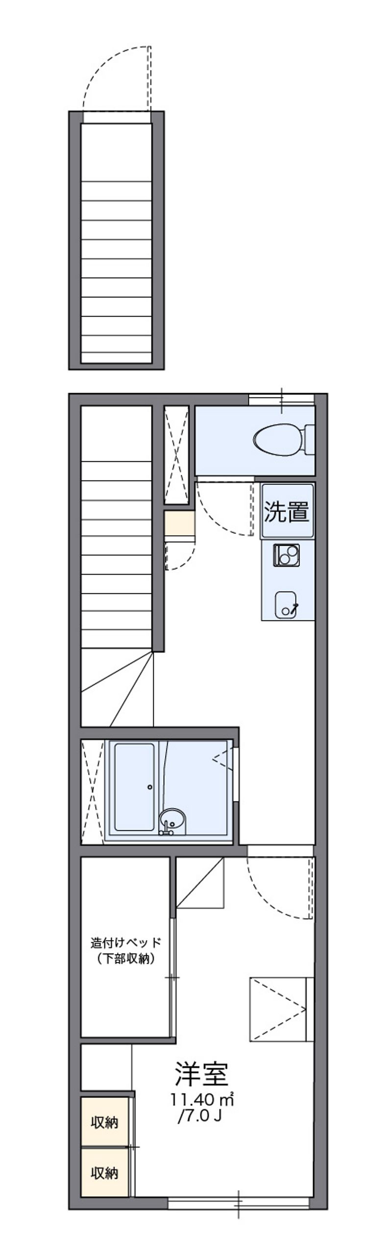 leopalace Omori 户型图