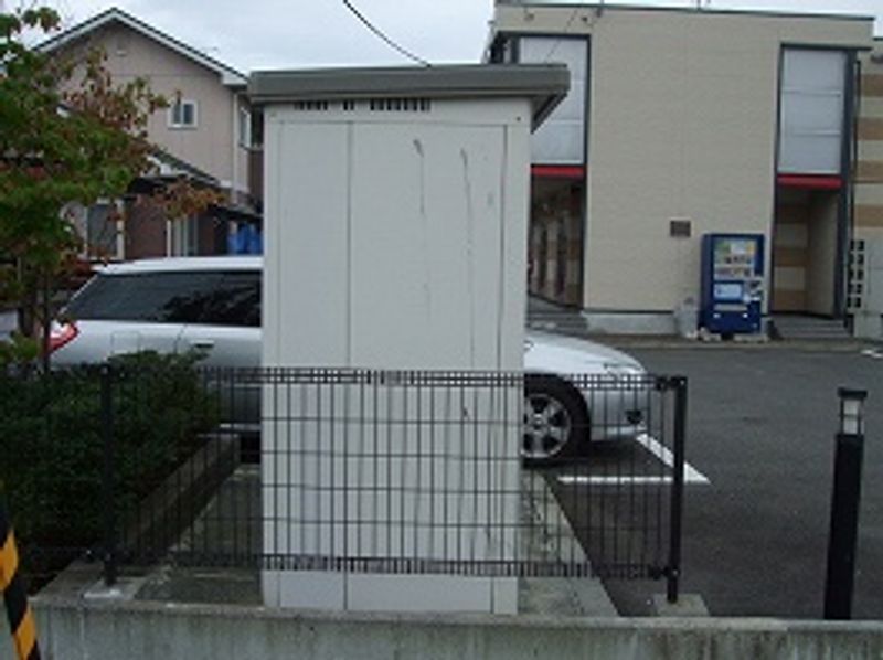 レオパレススカイハイツ北上 駐車場