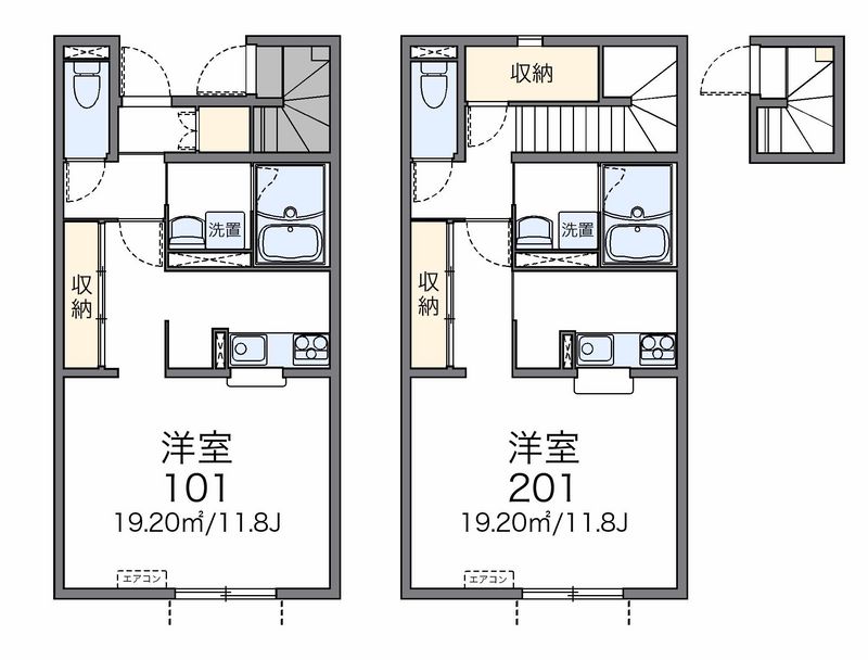 レオネクストＰＩＮＥＷＡＶＥⅡ 間取図