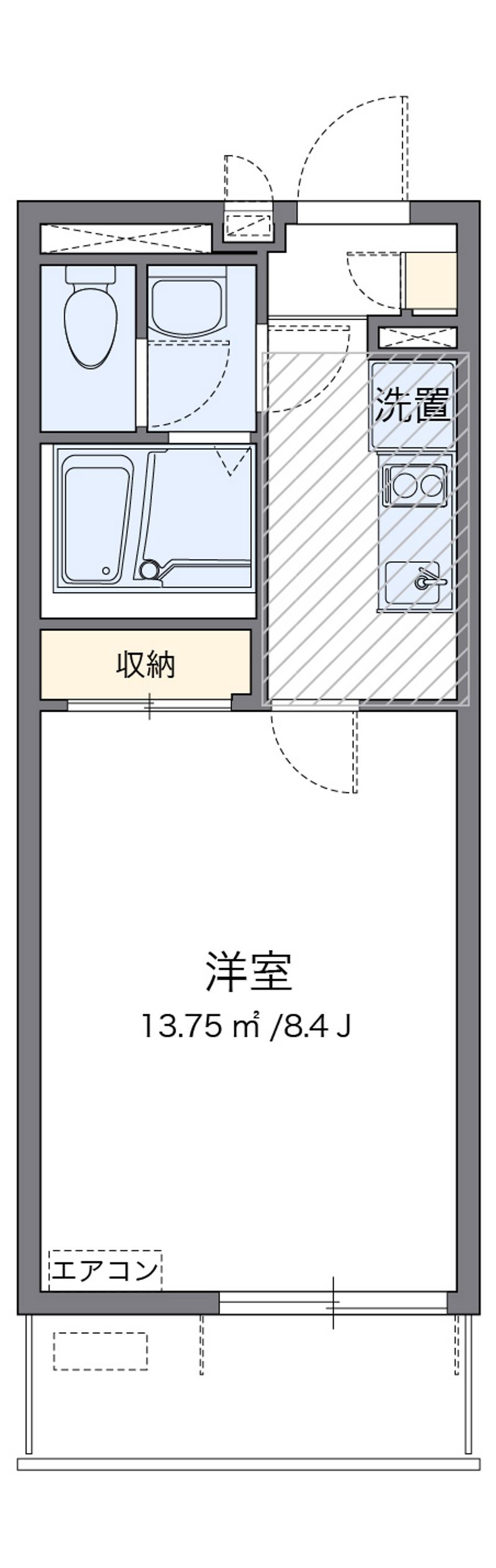 クレイノレン 間取図