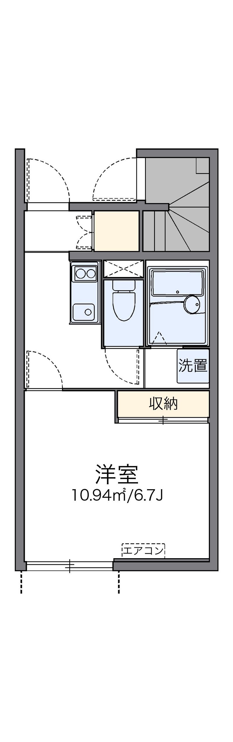 レオネクスト永田 間取図