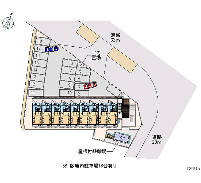 39415 Monthly parking lot