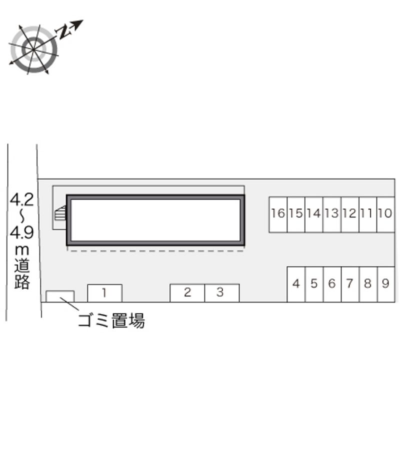 レオパレス和 配置図