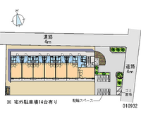 10932 Monthly parking lot