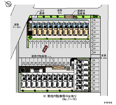 19164 Monthly parking lot