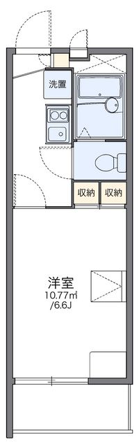 レオパレスジュノス芦屋 間取り図