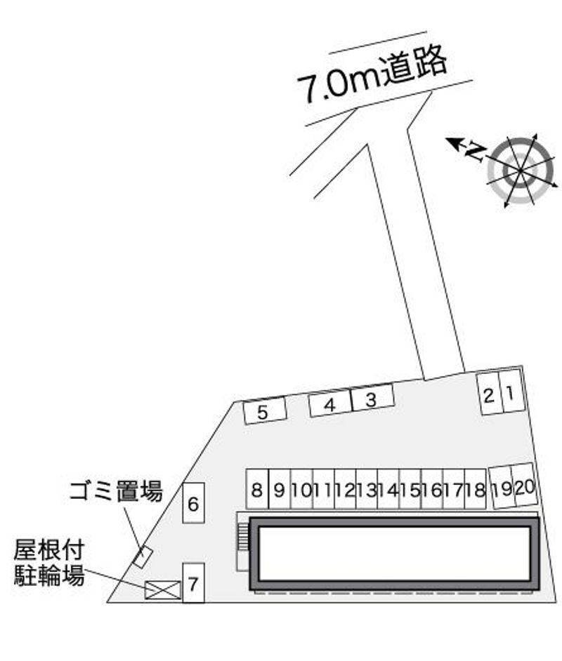 レオパレスＫ＆Ｙ 駐車場