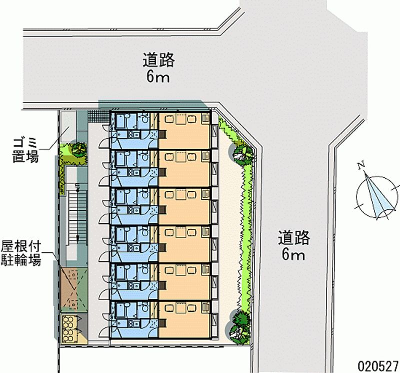 レオパレス光南 区画図