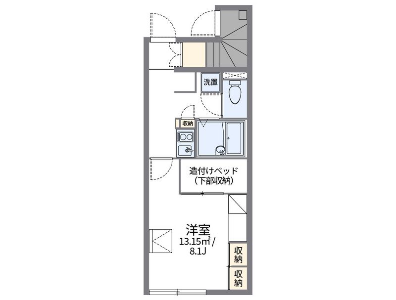レオパレスＫ＆Ｓ 間取図