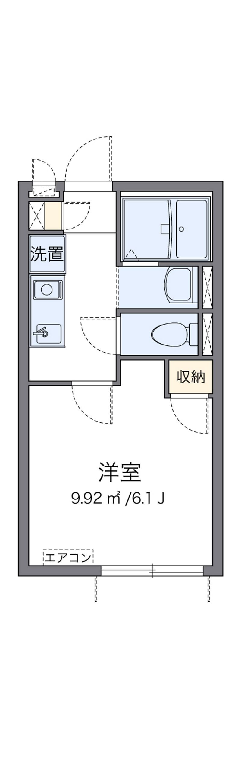 ヴィアロ伊興レジデンスＢ 間取図