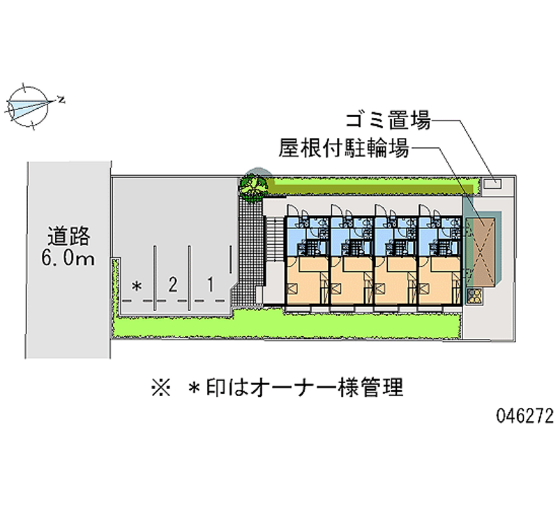 レオパレス宝ヶ池 月極駐車場