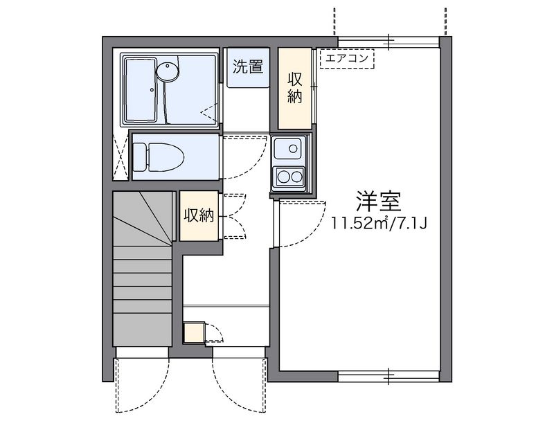 レオネクストティアレ 間取図