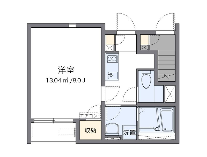 クレイノルーエ泉 間取り