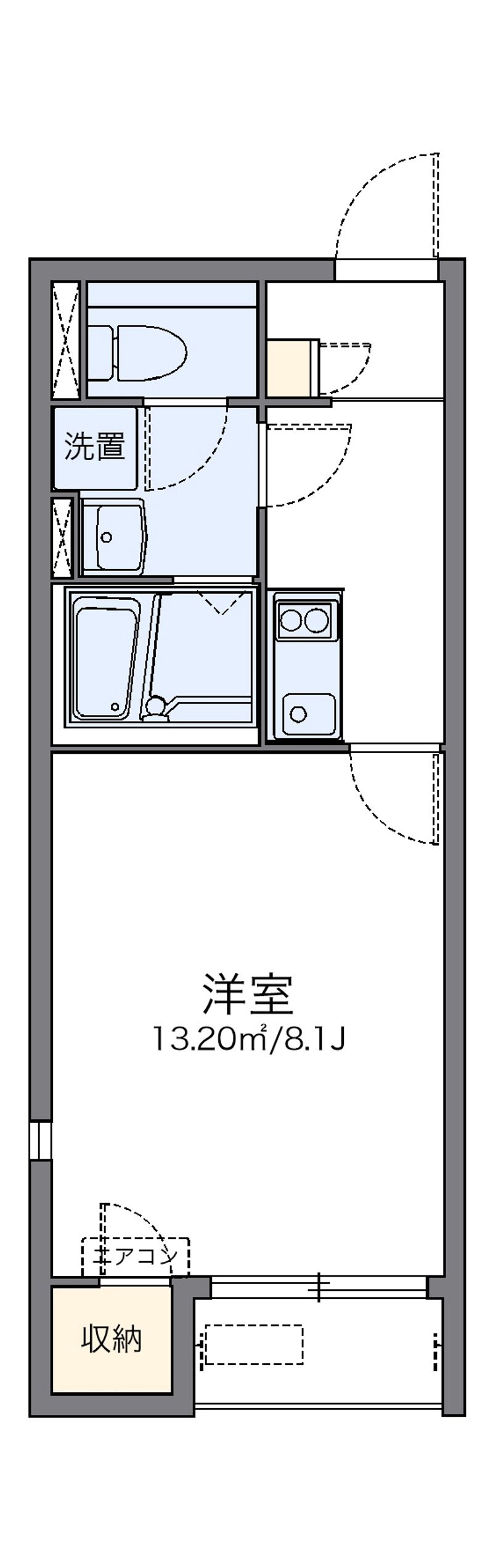 LEONEXT SAKAE II Floor plan